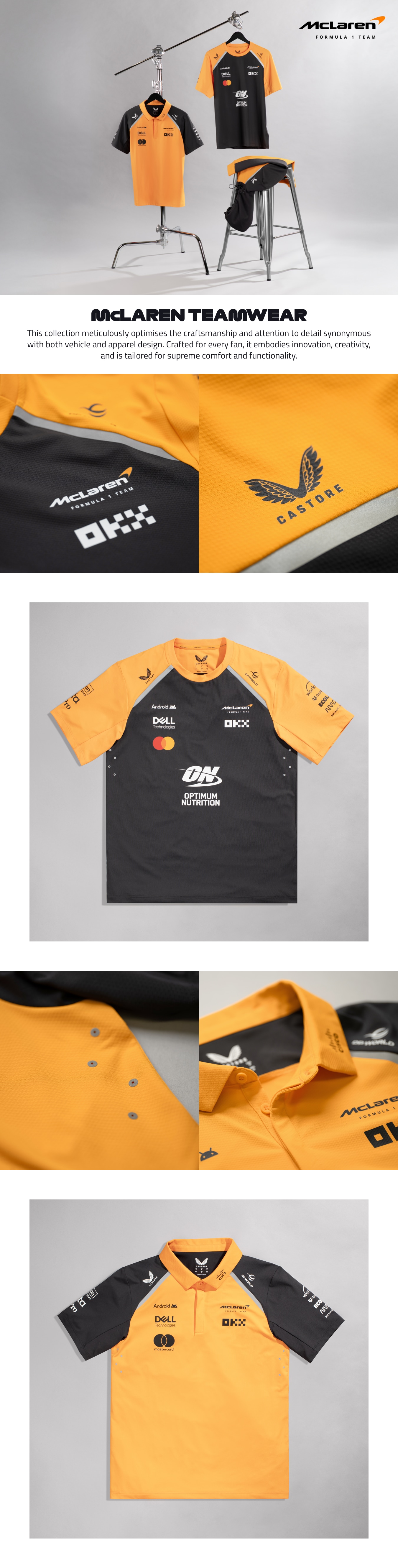 McLaren 2025 Team Polo