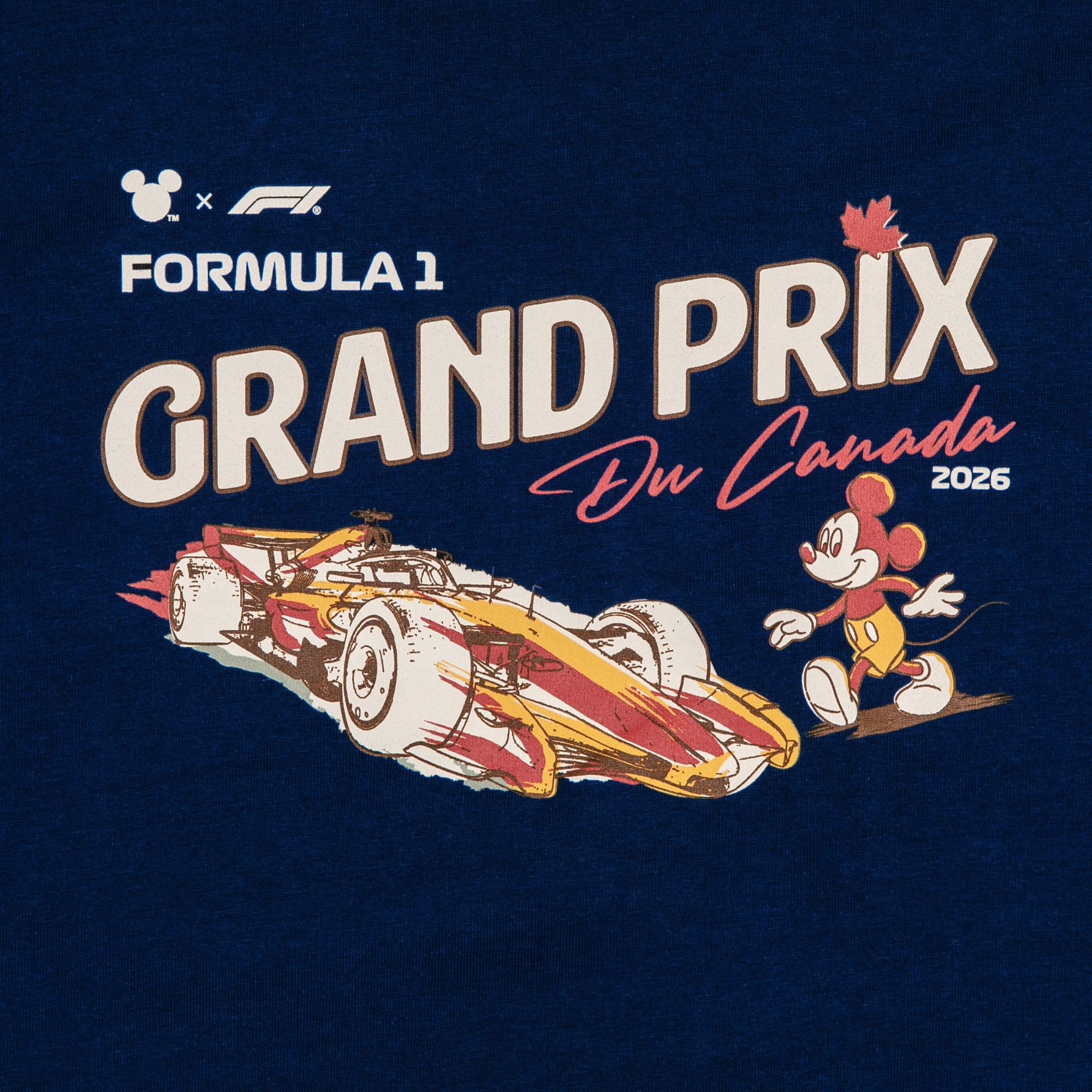 フォーミュラ1 X ディズニー スペシャルエディション カナダGP Tシャツ