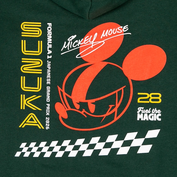 Formula 1 X Disney Special Edition Japan GP Hoodie - Green - Unisex